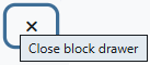 close block drawer