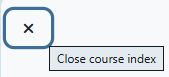 close course index