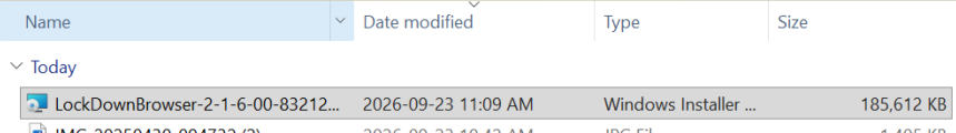 Windows msi file